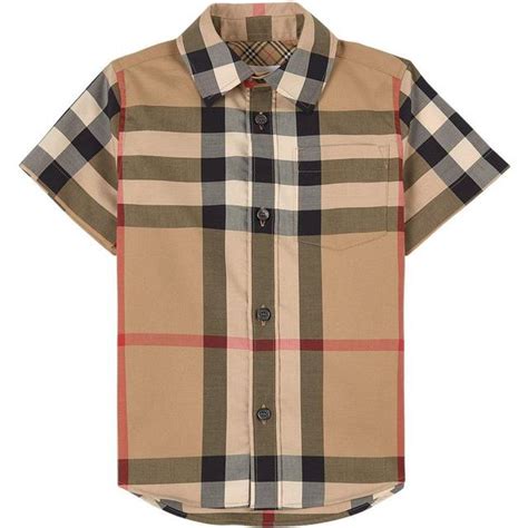 Check Cotton Shirt in Archive beige 